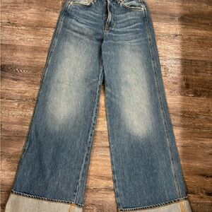 Veronica Beard high rise Taylor relaxed wide leg